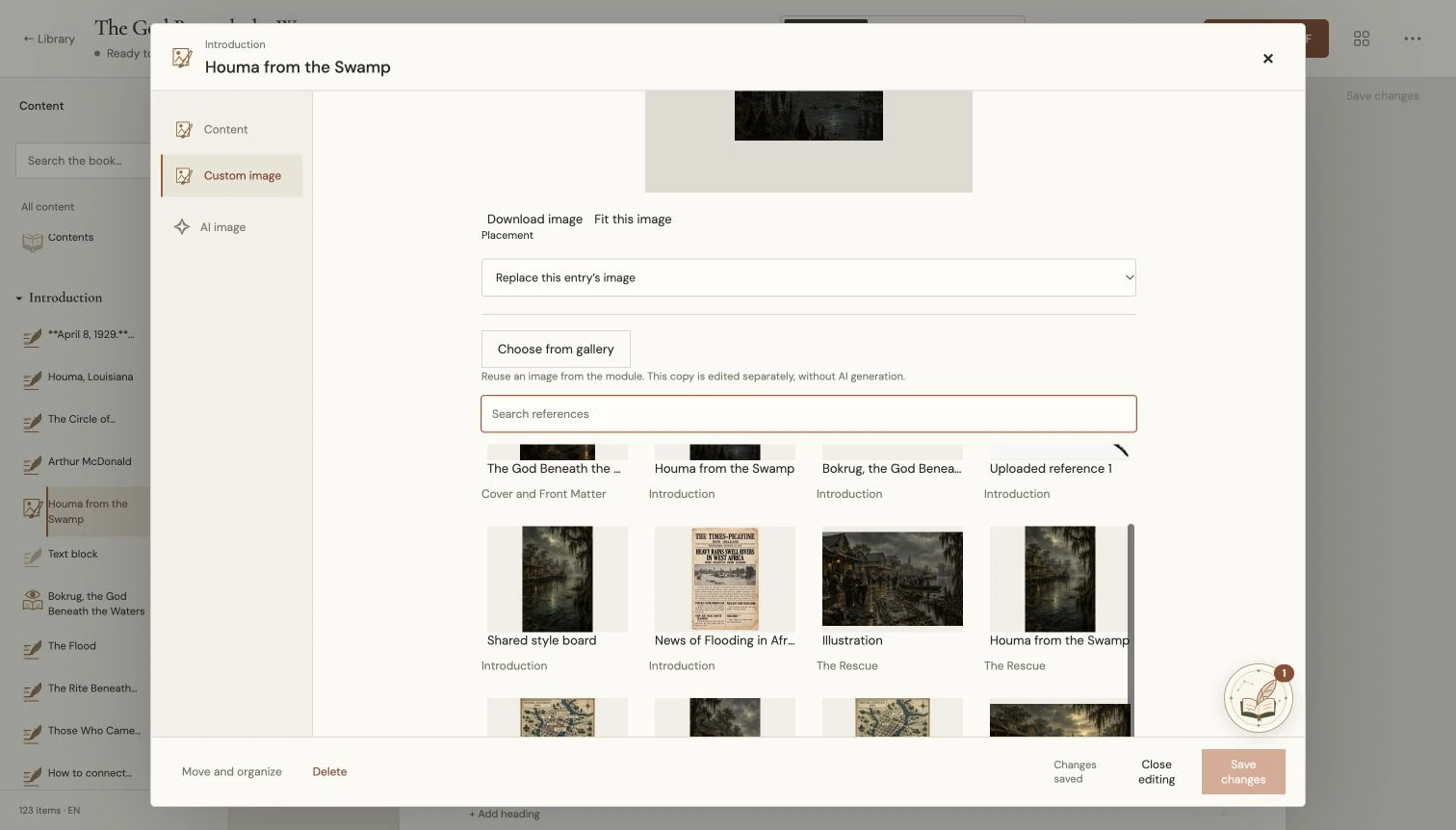Upload a custom image · 02 / 02